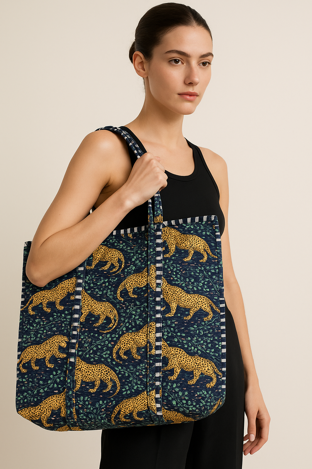 COTTON QUILTED TOTE BAGS