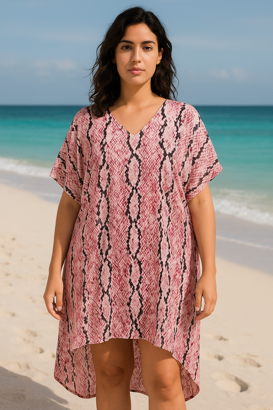 PLUS SIZE MEDIUM LENGTH KAFTAN