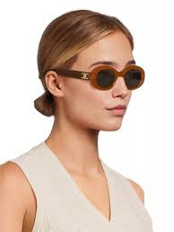 CROSS OVAL SUNGLASSES