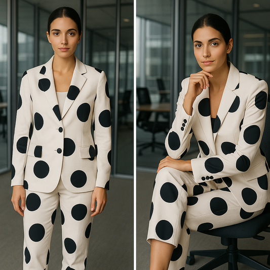 The LUXE POLKA POLKA CORDSET