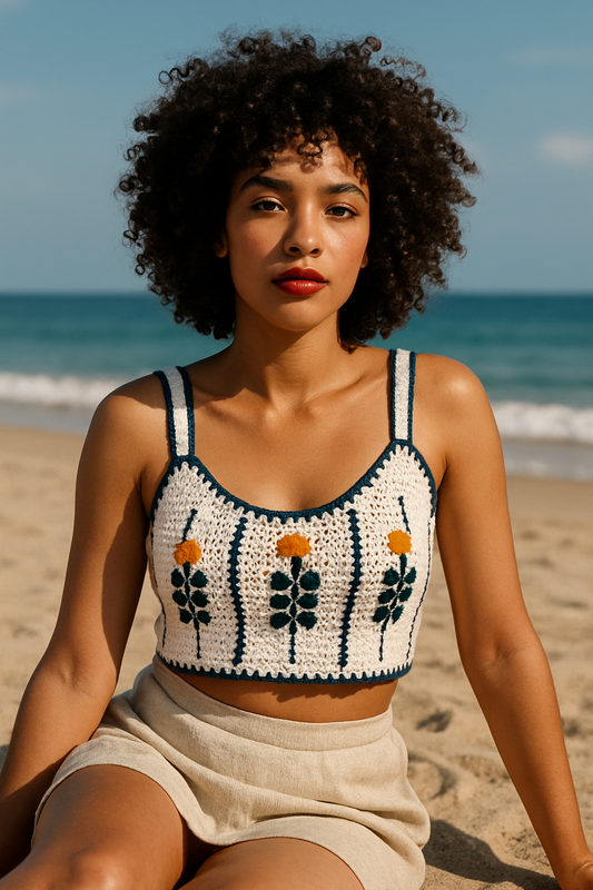 crochet handcrafted top