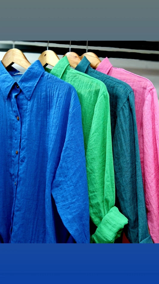 cotton muslin shirt for summers
