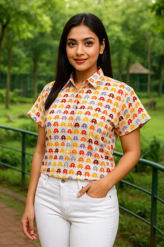 TROPICAL SHORT SHIRT