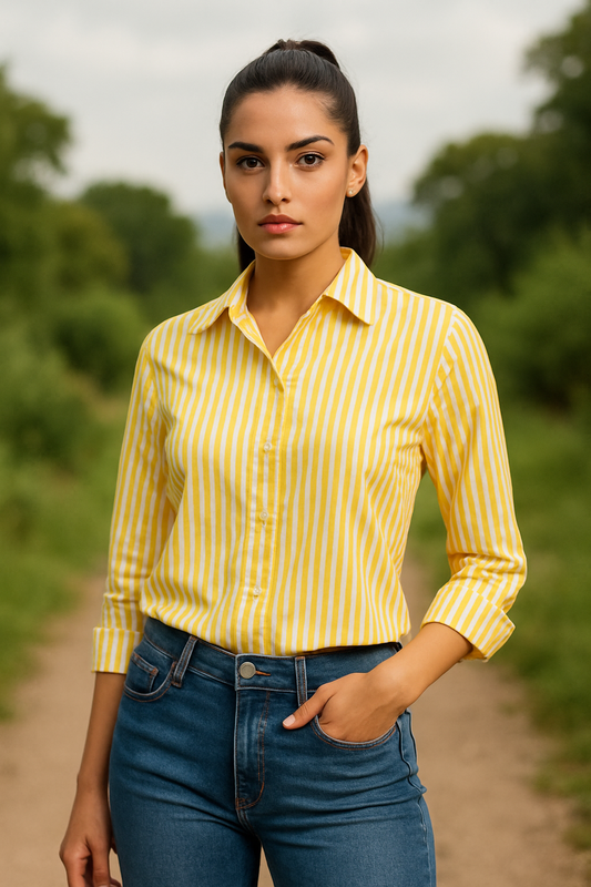 Cotton Striped shirt